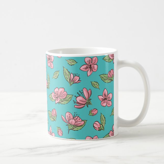 Blume Kaffeetasse (Rechts)