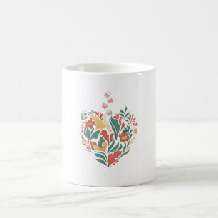 Blume Kaffeetasse