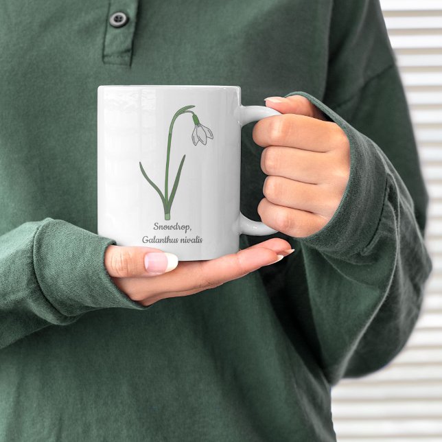 Blume Kaffeetasse (Botanical Snowdrop Mug)