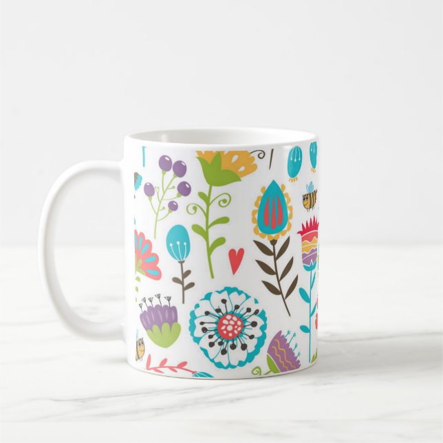 Blume Kaffeetasse (Links)