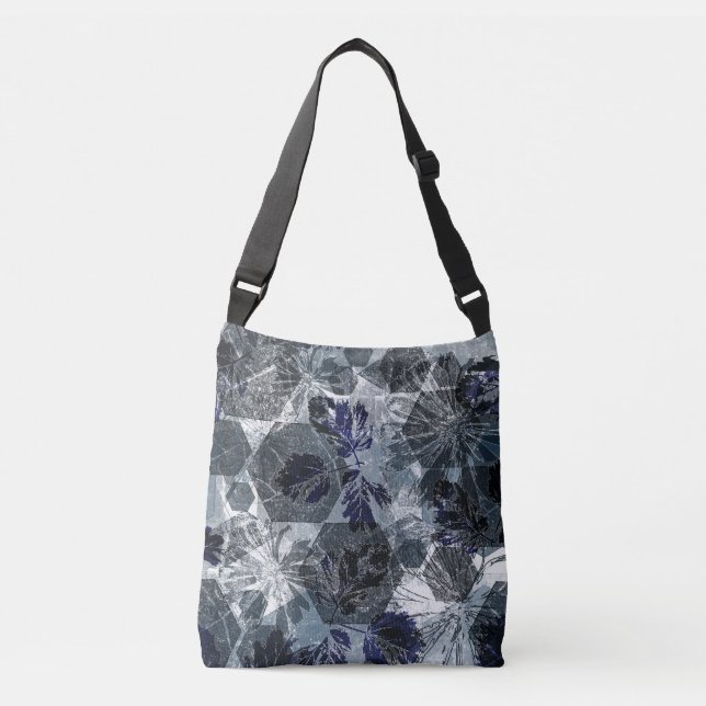Blume Kaleidoscope Tragetaschen Mit Langen Trägern (Vorderseite)