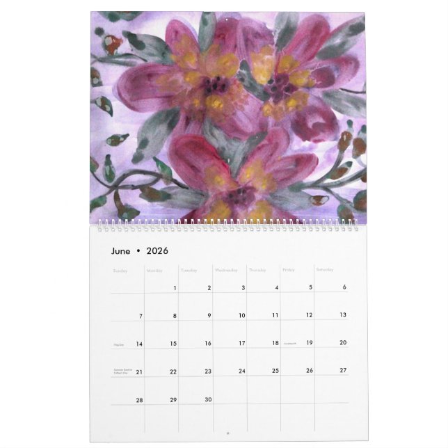 Blume Kalender (Jun 2026)