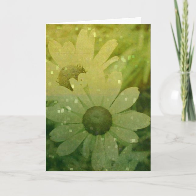 Blume Karte (Vorderseite)