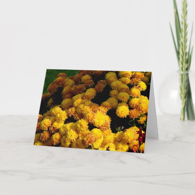 Blume Karte (Vorderseite)