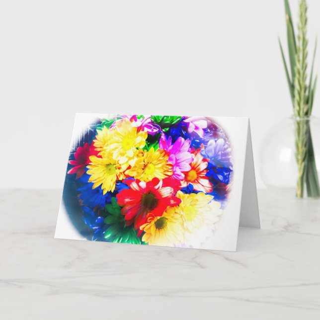 Blume Karte (Vorderseite)