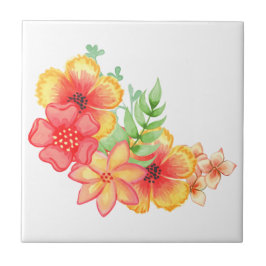 Blume Keramik Fliese