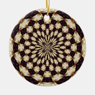 Blume Keramik Ornament