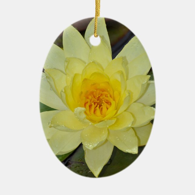 Blume Keramik Ornament (Vorne)