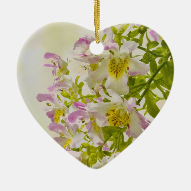 Blume Keramik Ornament (Vorne)