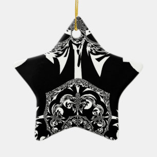 Blume Keramikornament