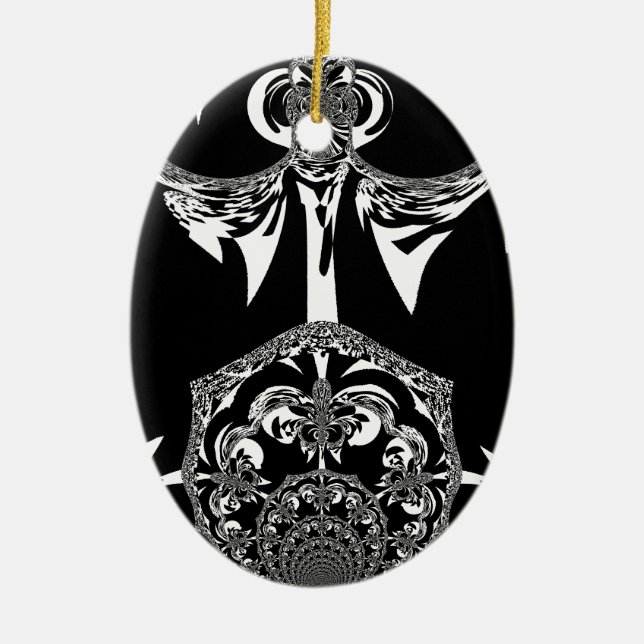 Blume Keramikornament (Vorne)