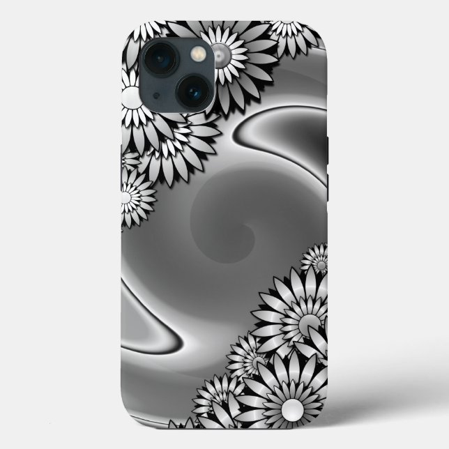 Blume Kind der 1970er Jahre Case-Mate iPhone Hülle (Rückseite)