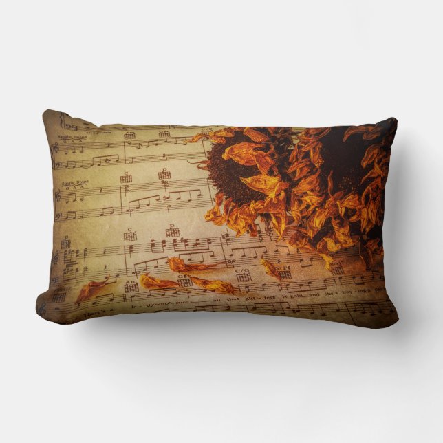 Blume Kind für immer Lendenkissen (Vorderseite)