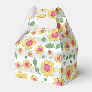 Blume Kinder malen glückliche Frühlingsblüte zeich Geschenkschachtel