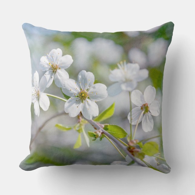 Blume Kissen (Vorderseite)