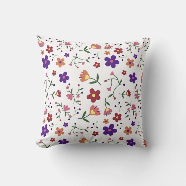 Blume Kissen (Vorderseite)