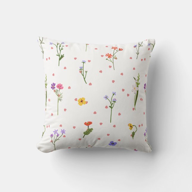 Blume Kissen (Vorderseite)
