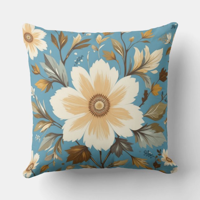 Blume Kissen (Rückseite)