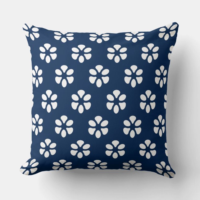 Blume Kissen (Vorderseite)