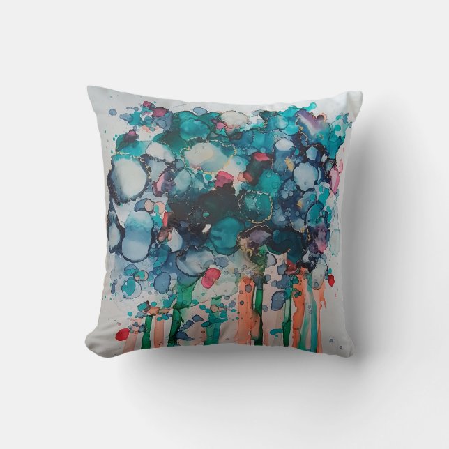 Blume Kissen (Vorderseite)