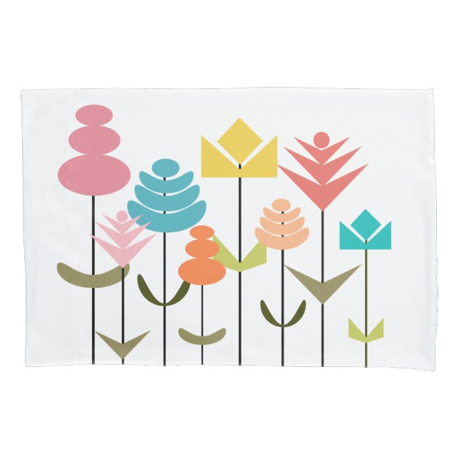 Blume Kissenbezug (Vorderseite)