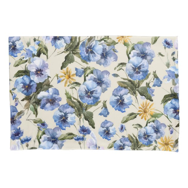 Blume Kissenbezug (Vorderseite)