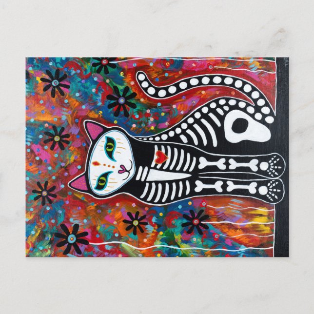 Blume Kitty Postkarte (Vorderseite)