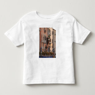 Blume-Körbe und verzierte Palastdetails, Italien Kleinkind T-shirt