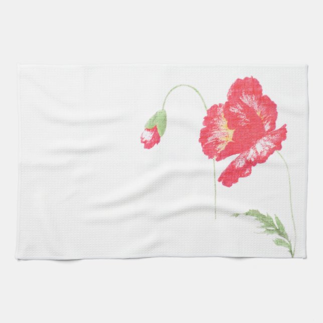 Blume Küchentuch (Horizontal)