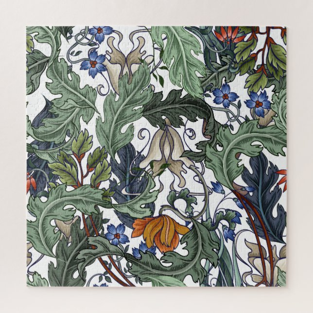 Blume, Kunst Deko, modern, nahtlos. (Vertikal)