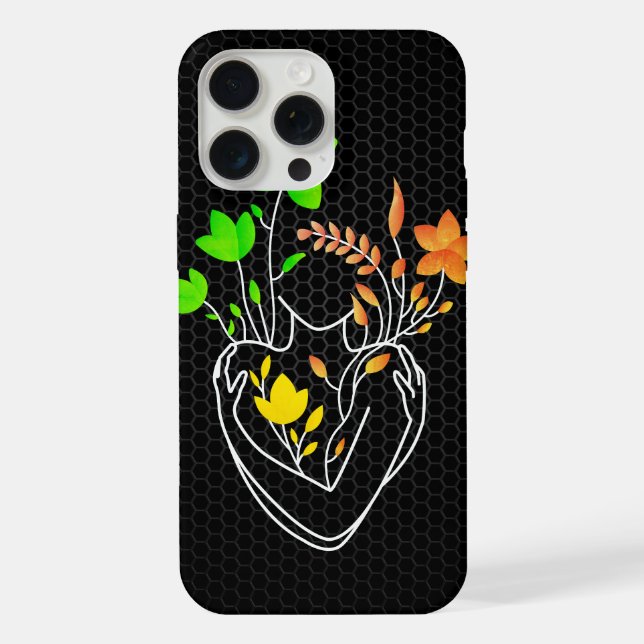 Blume Lady - Brightside Edition iPhone 15 Pro Max Hülle (Rückseite)