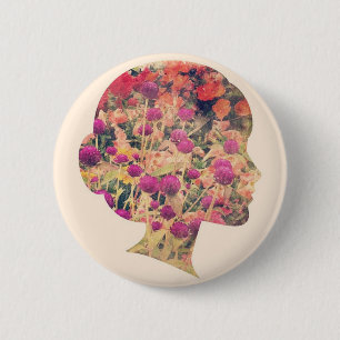 Blume Lady Button