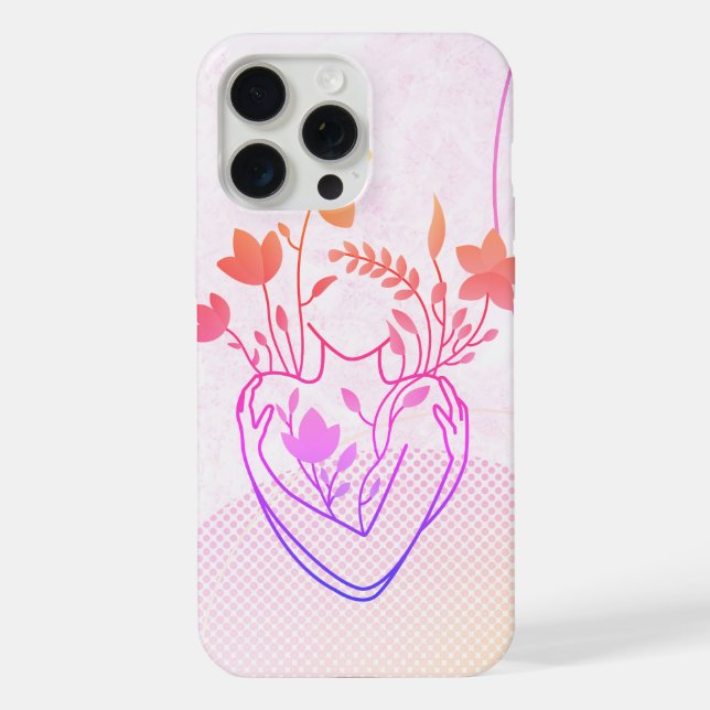 Blume Lady - Deluxe Edition iPhone 15 Pro Max Hülle (Rückseite)