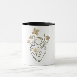 Blume Lady - Retro Vintag Edition Tasse