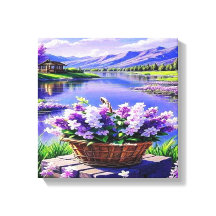 Blume Landschaft Digitale Kunst