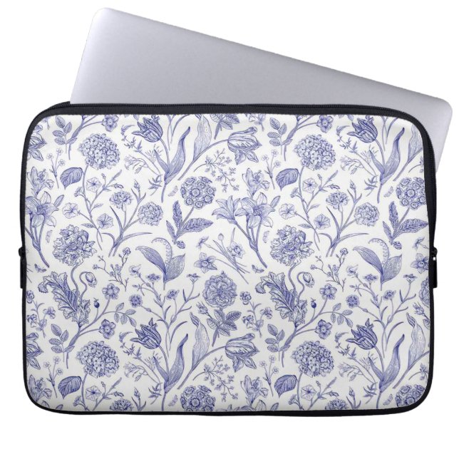 Blume Laptopschutzhülle (Vorderseite)