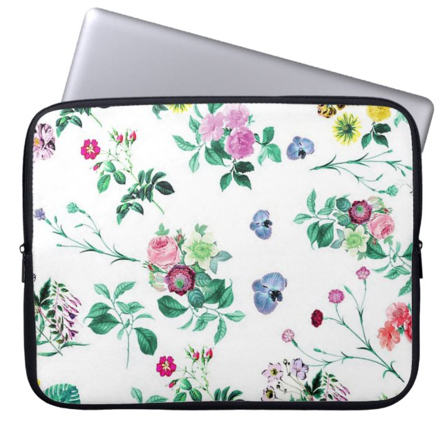 Blume Laptopschutzhülle (Vorderseite)
