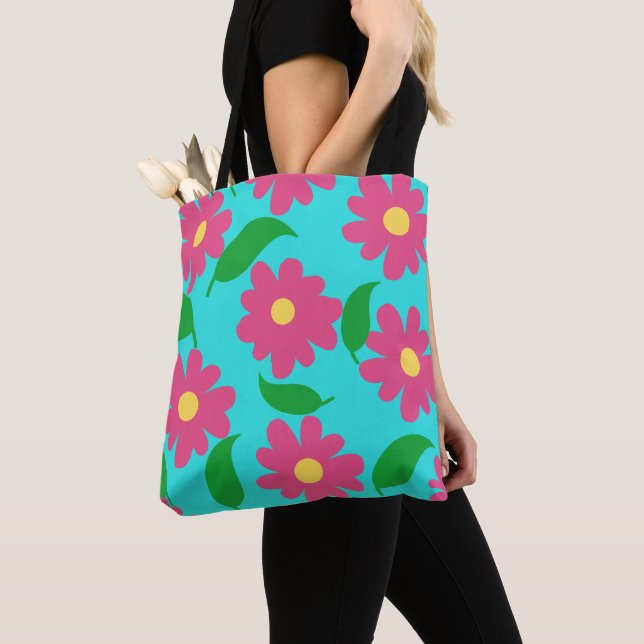 Blume lässig tasche (Von Nahem)
