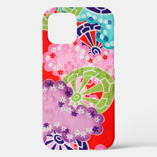 Blume, Leaf, Radmuster, japanisches Design Case-Mate iPhone Hülle