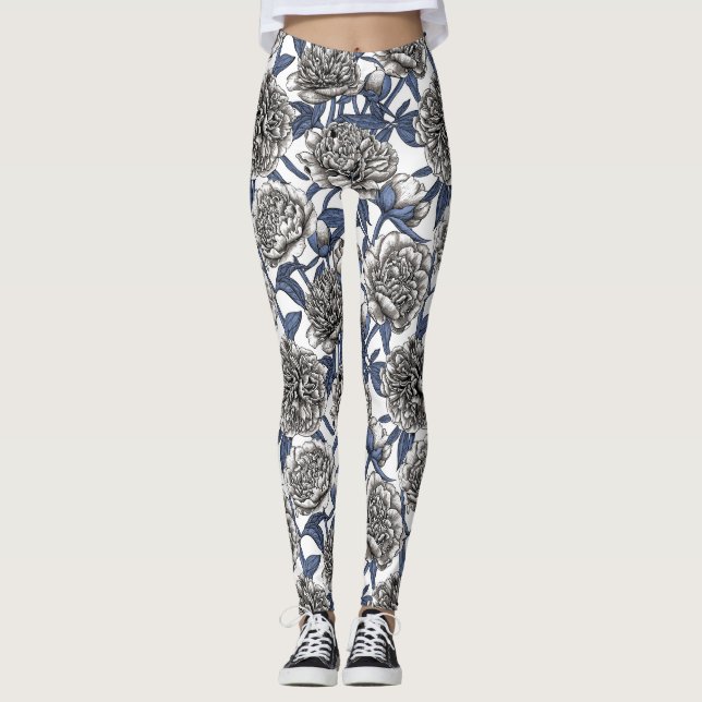 Blume Leggings (Vorderseite)