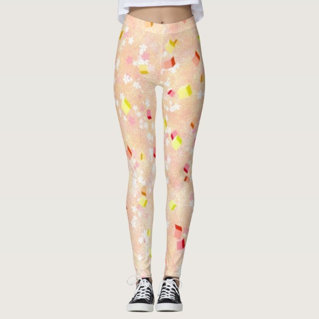 Blume Leggings (Vorderseite)