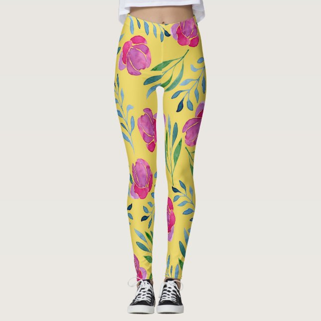 Blume Leggings (Vorderseite)