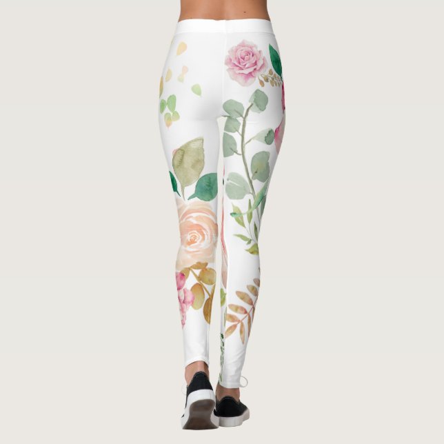 Blume Leggings (Rückseite)