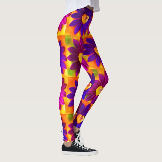 Blume Leggings (Rechts)