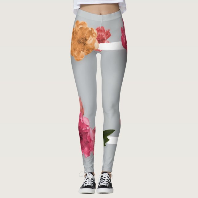 Blume Leggings (Vorderseite)