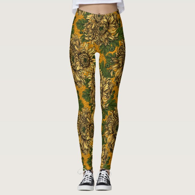 Blume Leggings (Vorderseite)