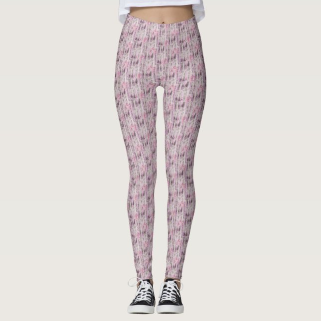 Blume Leggings Frauen (Vorderseite)