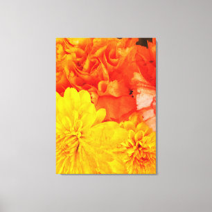 Blume Leinwanddruck