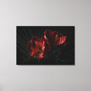 Blume Leinwanddruck