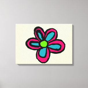 Blume Leinwanddruck